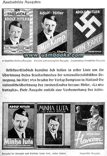 foreign editions Mein Kampf